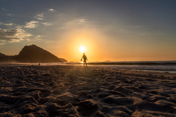 Copacabana sunset